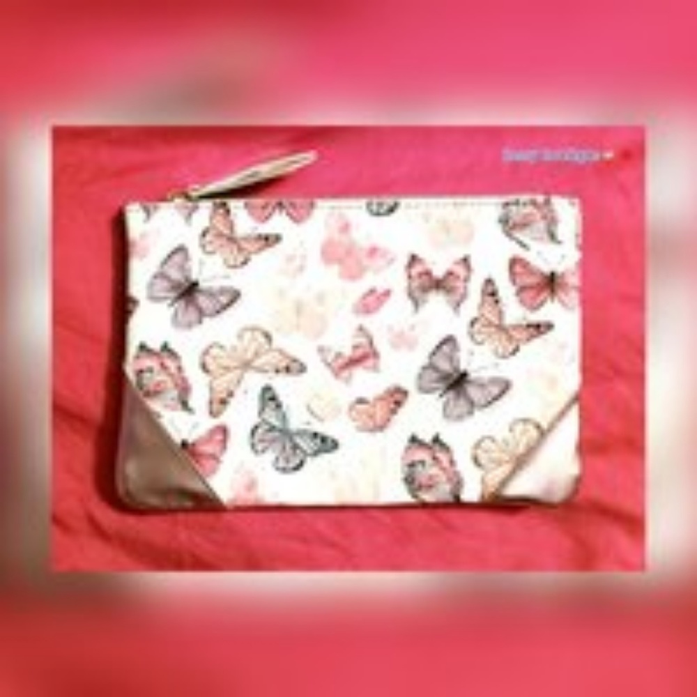 Butterfly Cosmetic Bag